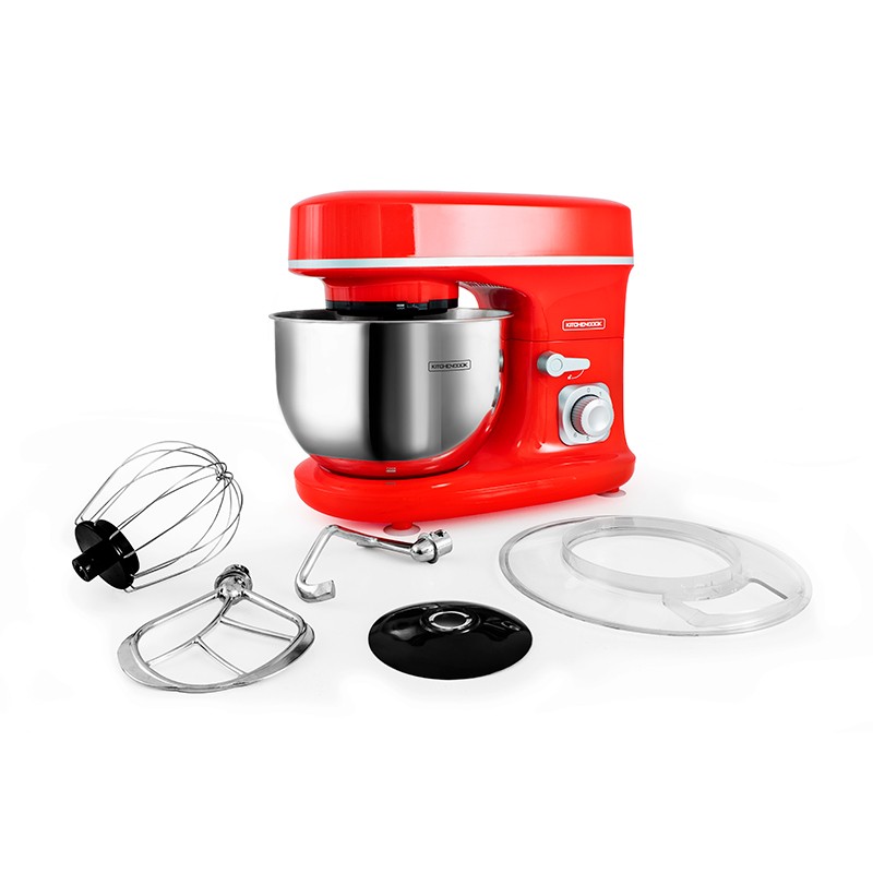 Robot pétrin 5L mouvement planétaire REVOLVE rouge Kitchencook