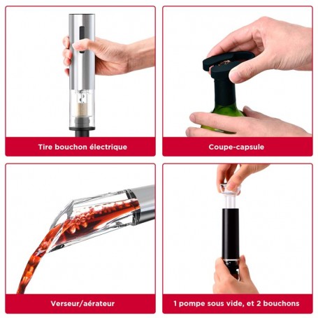 Coffret sommelier avec tous les accessoires SAUVIGNON Durand Dupont