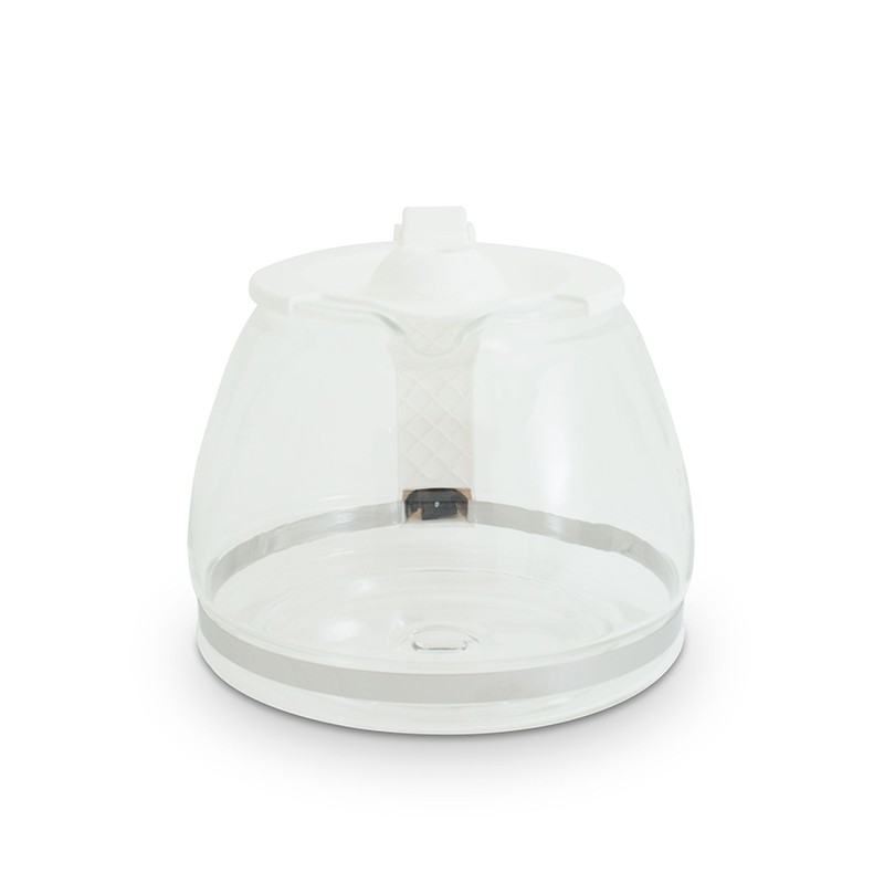 Cafetière 10 tasses avec filtre permanent amovible SCH1012 blanc Schmit