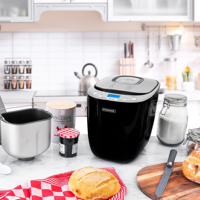 Machine à pain 12 programmes et écran LCD SMARTB Kitchencook