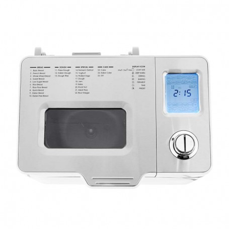 Machine à pain inox 25 programmes avec cuve anti adhésive SMARTI Kitchencook