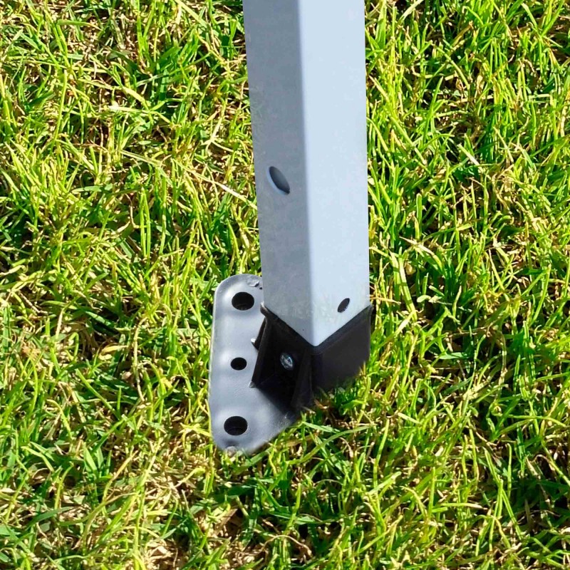 Tonnelle de jardin pliable 9m² en acier Harper