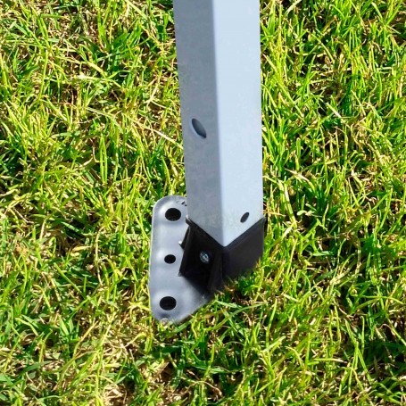 Tonnelle de jardin pliable 9m² en acier Harper