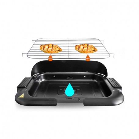 Barbecue électrique sur pieds avec thermostat réglable XBBQ36 Kitchencook