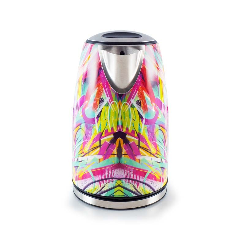 Bouilloire inox 1.7L avec filtre anti calcaire lavable CHILL Kitchencook