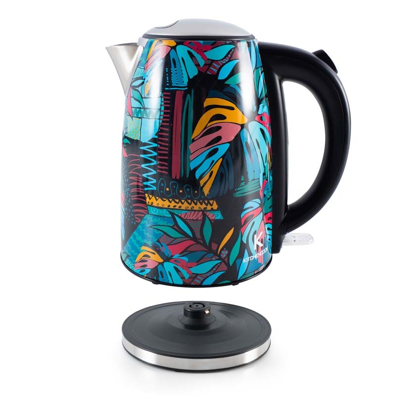 Bouilloire inox 1.7L avec filtre anti calcaire lavable LORO Kitchencook