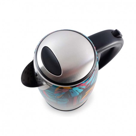 Bouilloire inox 1.7L avec filtre anti calcaire lavable LORO Kitchencook