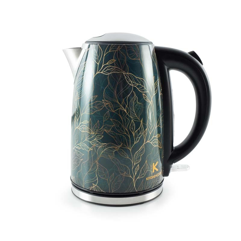 Bouilloire inox 1.7L avec filtre anti calcaire lavable TROPIC Kitchencook