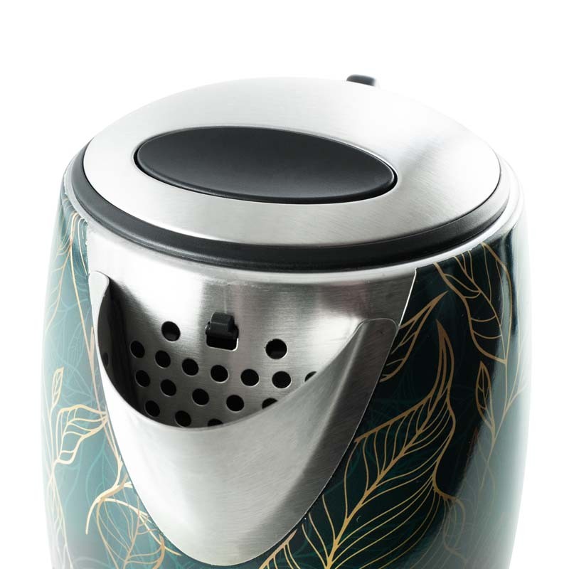 Bouilloire inox 1.7L avec filtre anti calcaire lavable TROPIC Kitchencook