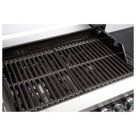 Barbecue à gaz en acier inoxydable avec grille de cuission REXON PTS3 de la marque Landmann