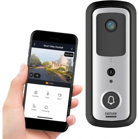 Interphone vidéo avec wifi SHV 120 de la marque Denver