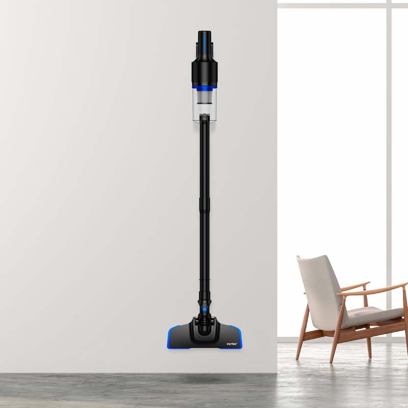 Aspirateur balai 2en1 filaire avec filtre HEPA lavable F10 Vortex noir - Reconditionné