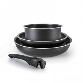 Batterie de cuisine TFI 4pcs avec poignée amovible FLEX4 de la marque Kitchencook