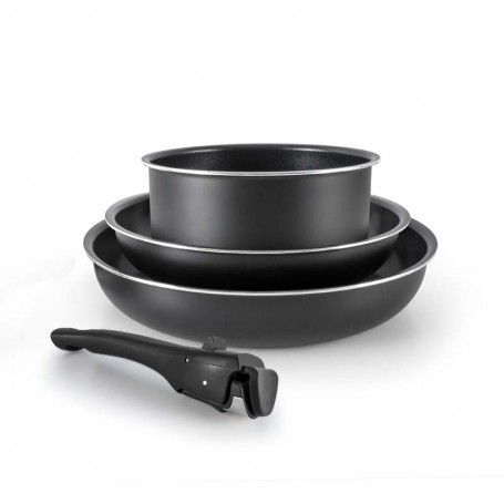 Batterie de cuisine TFI 4pcs avec poignée amovible FLEX4 de la marque Kitchencook