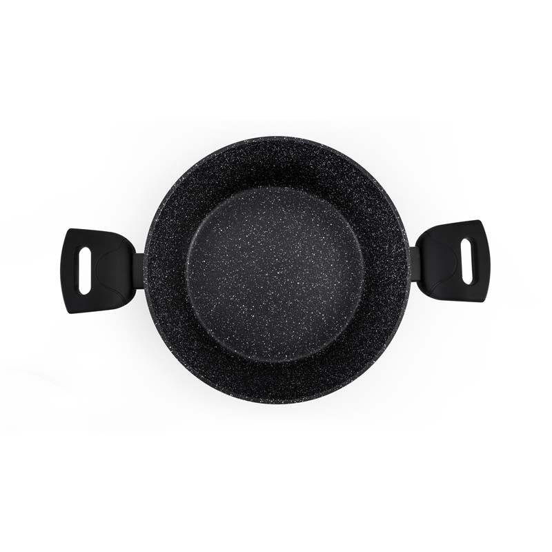 Faitout en aluminium noir de 24 cm DORIS FT24TFI de Durand Dupont