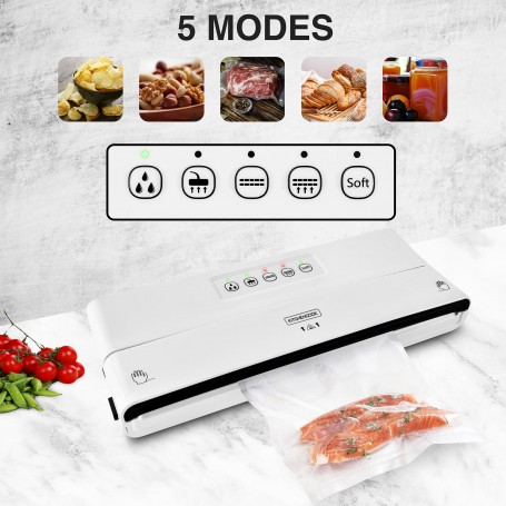 Machine sous vide avec coupe-rouleau modèle AIRPROTECT300 de Kitchencook