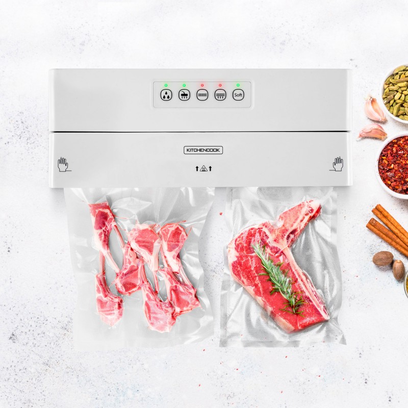 Machine sous vide avec coupe-rouleau modèle AIRPROTECT300 de Kitchencook