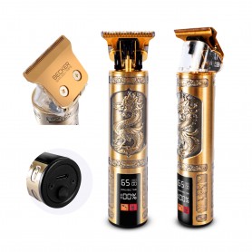Tondeuse sans fil pour cheveux et barbes avec écran LED modèle DRAGON de BECKER 2