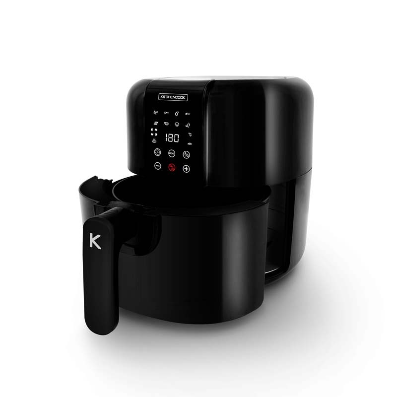 Friteuse sans huile 3L - 8 programmes AIRMED noir Kitchencook - Reconditionné