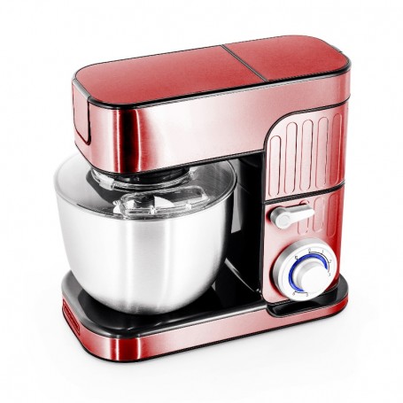 Robot pétrin 5.5L avec hachoir ANTARA PRO rouge Kitchencook - Reconditionné