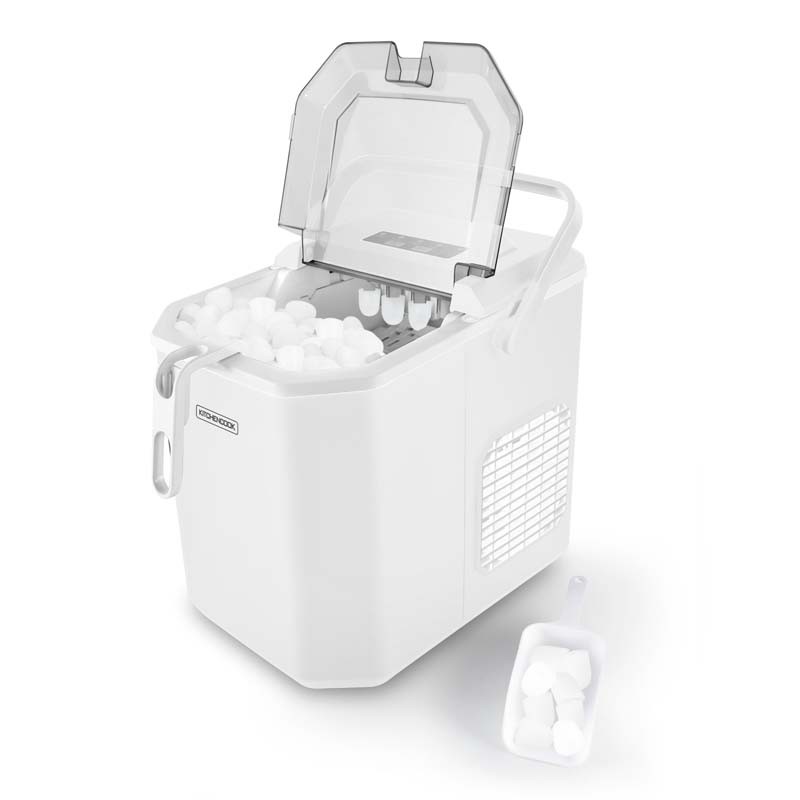 Machine à glaçons blanche CUBEO WHITE de la marque Kitchencook