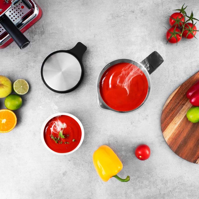 Blender chauffant et Soup Maker inox CREAMIX Kitchencook - Reconditionné