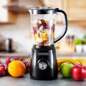 Blender 1.5L avec 2 lames inox B5TURBO noir Kitchencook - Reconditionné 2