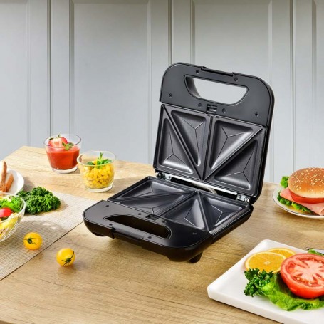 Sandwich maker 3en1 avec plaques anti adhésives MISTER K de Kitchencook - Reconditionné
