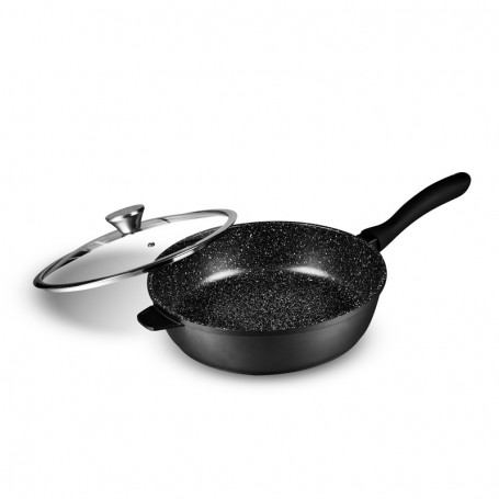 Fonte D'aluminium 24cm Avec Couvercle TFI CRISTAL - Reconditionné