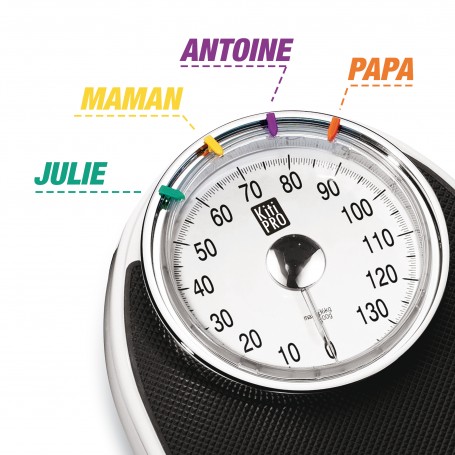 Pèse personne mécanique grand cadran DR SCALE XL Kitipro - Reconditionné