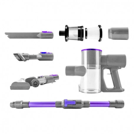 Aspirateur Balai Sans Fil Digital gris 160w de la marque Vortex