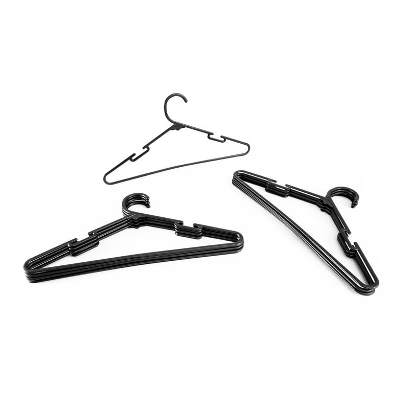 Lot de 12 Cintres noirs CIN12 de la marque Garnier