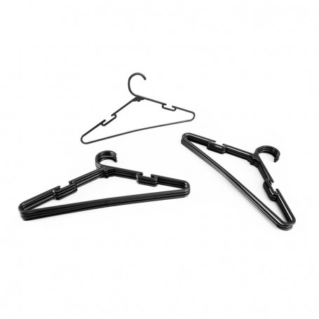 Lot de 12 Cintres noirs CIN12 de la marque Garnier