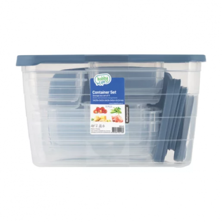 Lot de 11 pieces de boites en plastique modele 92128 de la marque Hobby Life