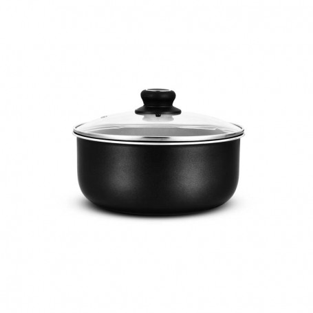 Batterie de cuisine amovible noire de 15 PCS TFI FLEX QUINZE de Kitchencook