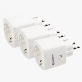 Pack de 3 prises de courant connectée SHP 102X3de la marque Denver