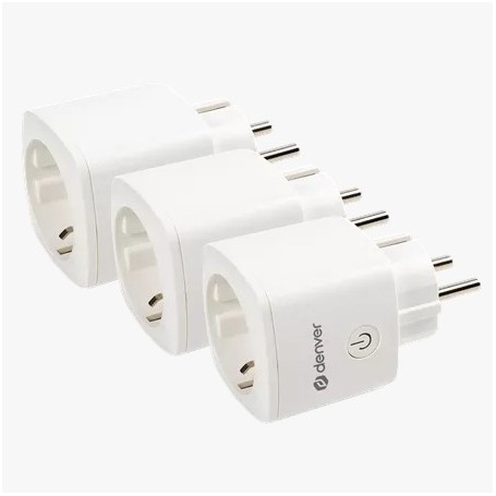 Pack de 3 prises de courant connectée SHP 102X3de la marque Denver