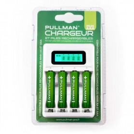 Pack avec Chargeur et Piles Rechargeables POWERSET AAA de Pullman 2
