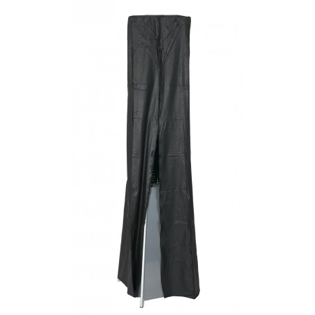 Chauffage extérieur gaz FAVEX - Pyramide - Noir - 13 kW - Housse de protection