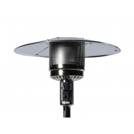 Parasol chauffant gaz FAVEX Gris de 13 kW avec Housse PATIO de Favex