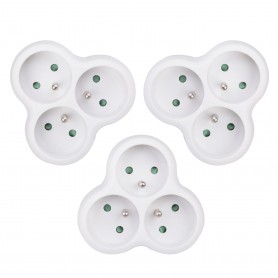 lot de 3 Triplites Façade blanche FZB01_03C_X3 de la marque Pullman