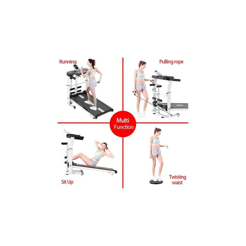 Tapis de course multifonctions et pliable noir 1555 de la marque Jocca