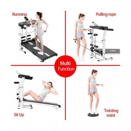 Tapis de course multifonctions et pliable noir 1555 de la marque Jocca