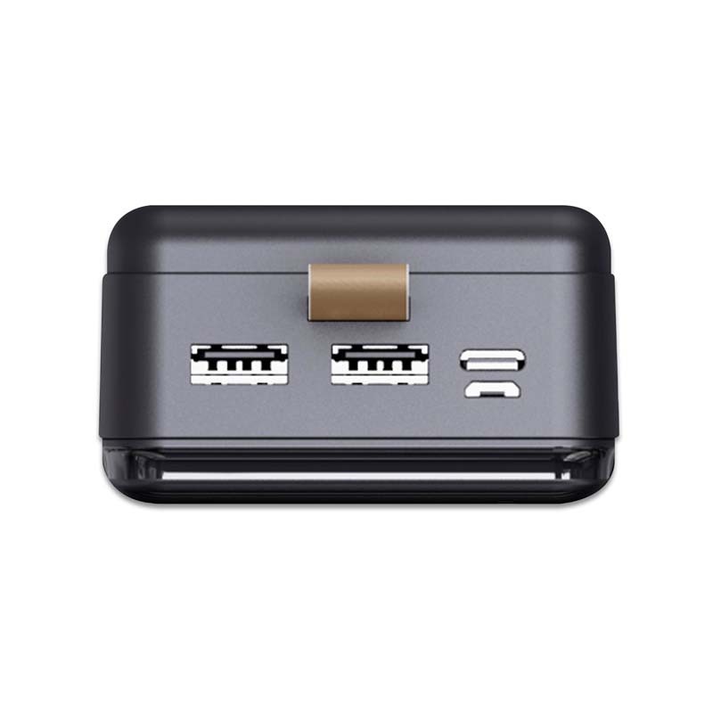 Batterie externe noire de 30000 mAh POWERHUB30 BLACK de Vortex
