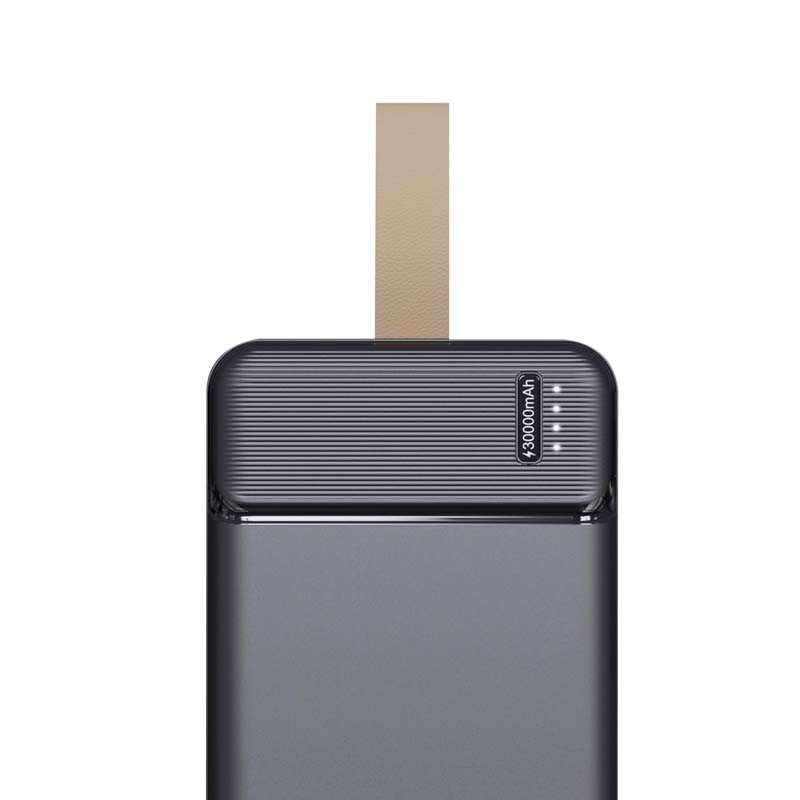 Batterie externe noire de 30000 mAh POWERHUB30 BLACK de Vortex