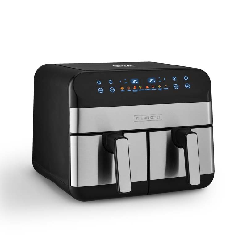 Friteuse Sans Huile Avec Deux Cuves  – 8 programmesAIRFLOW 9 de KITCHENCOOK