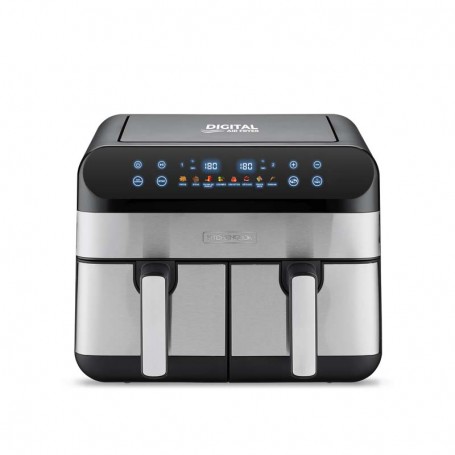 Friteuse Sans Huile Avec Deux Cuves  – 8 programmesAIRFLOW 9 de KITCHENCOOK