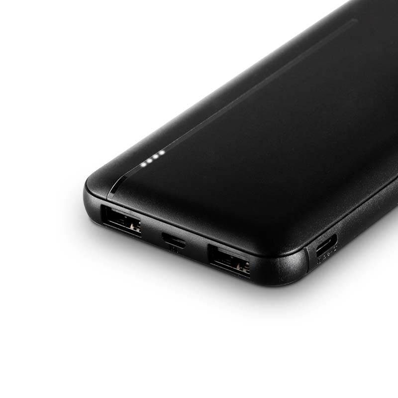 BATTERIE EXTERNE NOIRE 10000 mAh POWERHUB10...