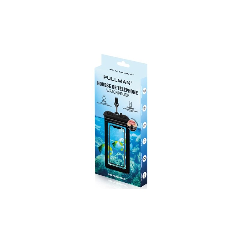4 Housses de Téléphone avec Cordon WATERPROOF WATERPHONE de PULLMAN