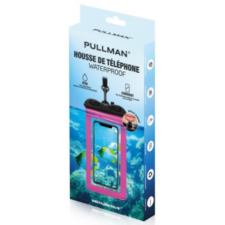 4 Housses de Téléphone avec Cordon WATERPROOF WATERPHONE de PULLMAN